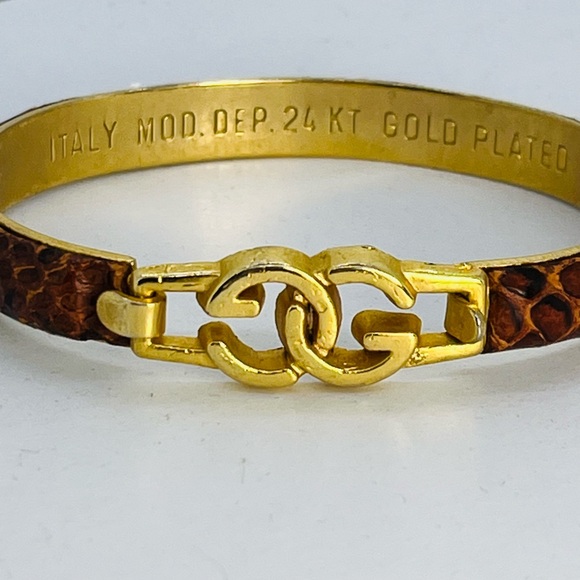 Genuine Gucci Snakeskin Bracelets - Picture 4 of 6